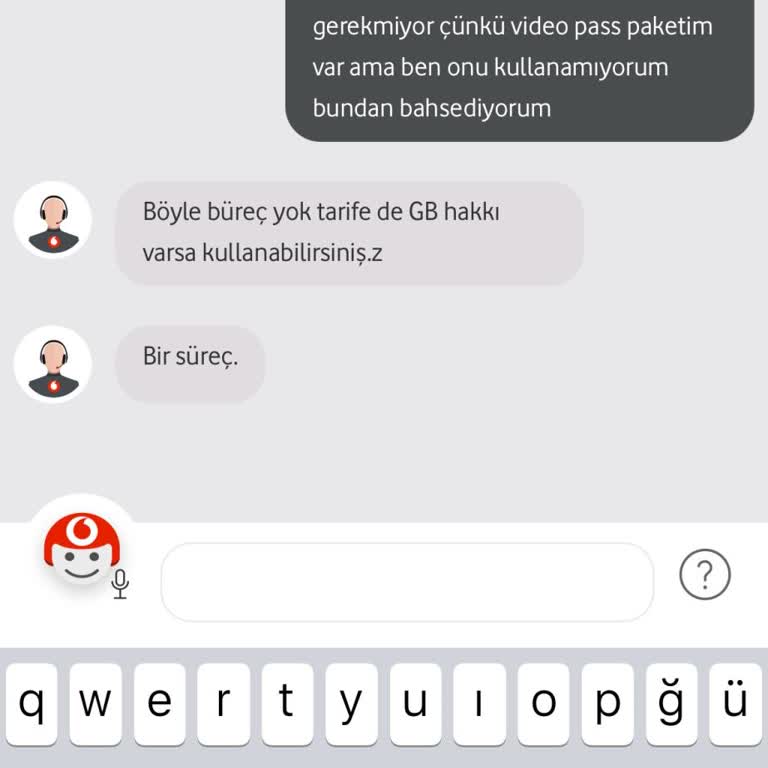 Vodafone Sınırsız Video Pass Sorunu