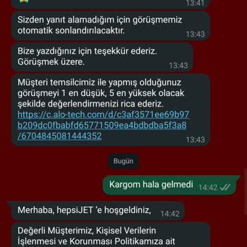 Hepsijet'in Yanıltıcı Teslimat Deneyimi Ve İletişim Sorunları