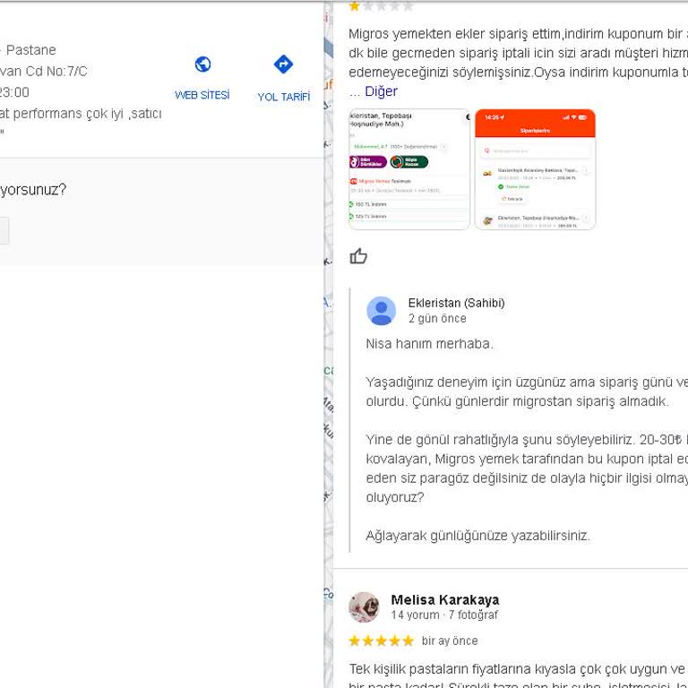 İptal Edilemeyen Sipariş Ve Saygısız Yanıt