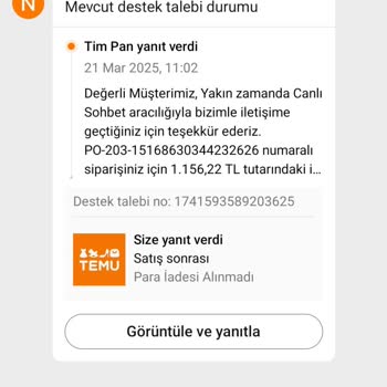İptal Edilen Siparişin Para İadesi 38 Gündür Yapılmadı