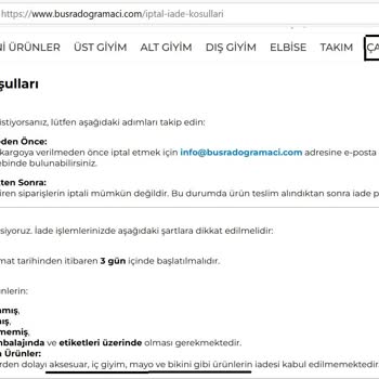 Yanlış Yönlendiren İade Politikası İle Hayal Kırıklığı