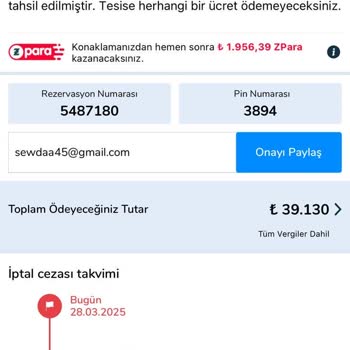 Otelz.com Üzerinden Yapılan Rezervasyonda Ödeme Sorunu Ve Müşteri Mağduriyeti