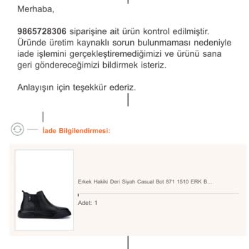 Tamer Tanca Ürünlerinin Kalitesizliği Ve İade Sorunu