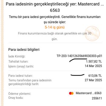 Gümrük Vergisi İadesi Olmayan İptal Edilen Sipariş Sorunu