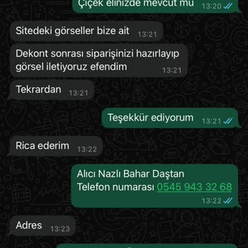 Çiçek Siparişimde Mağduriyet Yaşadım