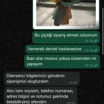 Çiçek Siparişimde Mağduriyet Yaşadım