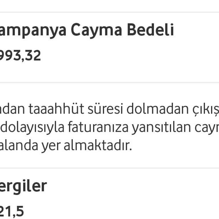 Haksız Cayma Bedeli Mağduriyeti