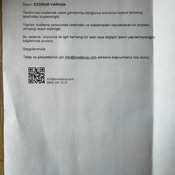 Ayakkabıda Üretim Hatası: Mağduriyetimi Giderin!