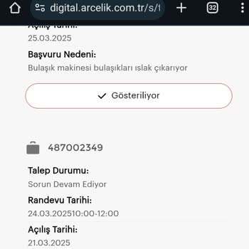 Arçelik Bulaşık Makinesi Sorunları Ve İade Süreci