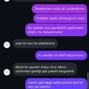 Lekeli Ürün Ve Saygısız Müşteri Hizmetleri: Hayal Kırıklığı Yaratan Alışveriş Deneyimi