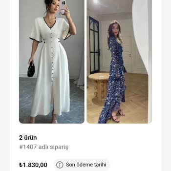 Abiyemagazam.online Görselden Farklı Elbise Gönderdi