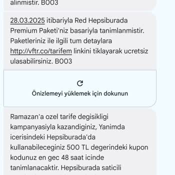 Yanlış Yönlendirme İle Tarife Değişikliği Mağduriyeti