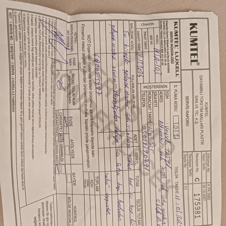 BİM'den Alınan Su Arıtma Cihazı Sorunu