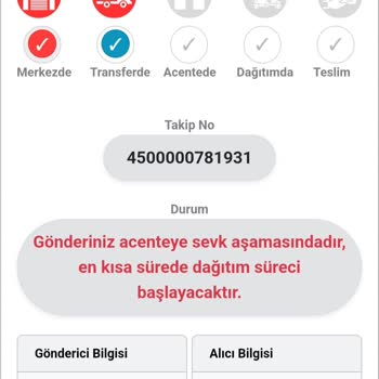 Kargom İki Haftadır Teslim Edilmiyor
