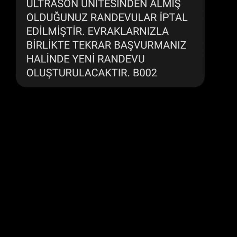 Randevu İptalleri Ve Yetersiz Sağlık Hizmeti