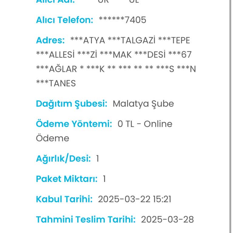 Kargom Nerede? Bilgilendirme Eksikliği Ve İletişimsizlik