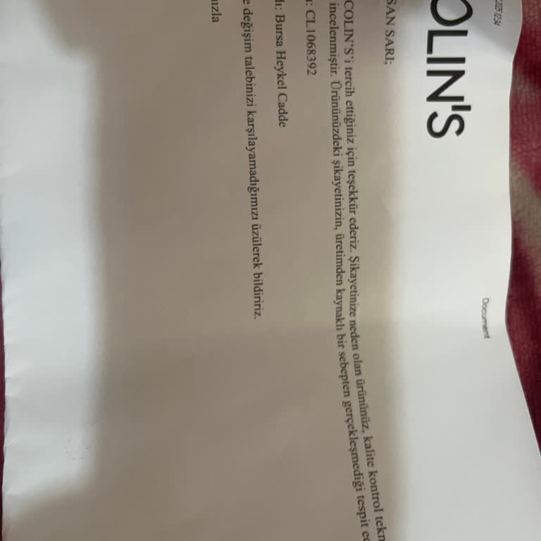 Renk Solması Sorunu Ve Müşteri Hizmetleri Hayal Kırıklığı