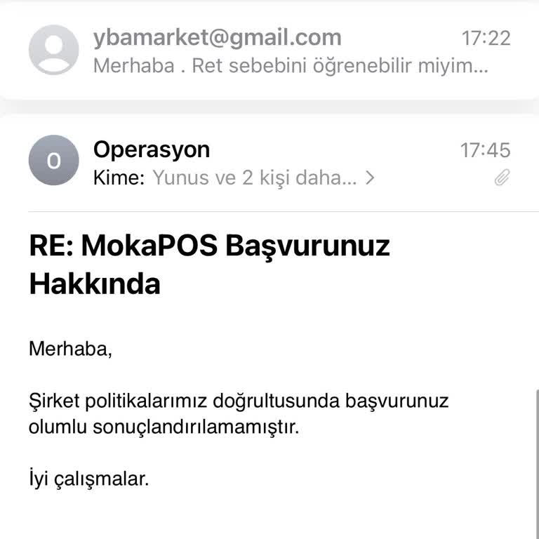 Moka Pos Başvuru Sürecinde Bilgi Toplama Ve Ret Sorunu