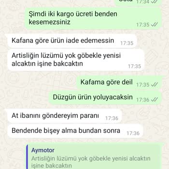 Çürük Ürün Ve İade Sorunu