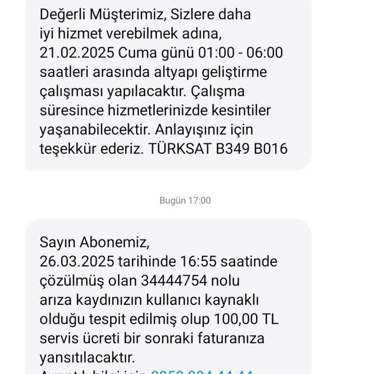 Kablo Net'in Sürekli Kesintileri Ve Çözülmeyen Arızalar