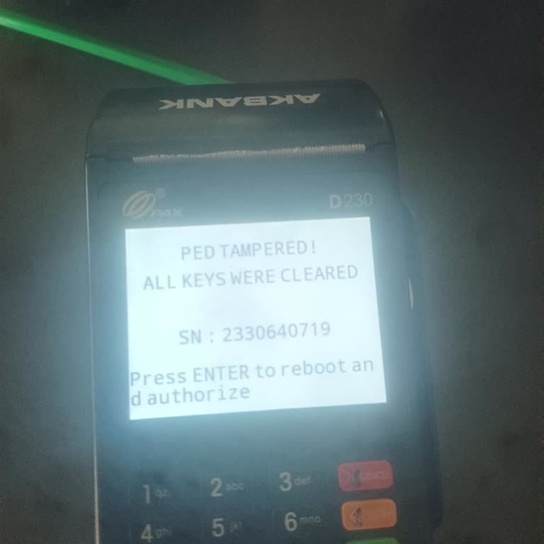 Pos Cihazı Sorunu Çözülmezse İptal Edeceğim