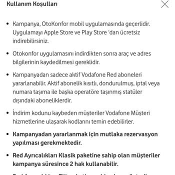 Vodafone Red Tarifesinde Kullanıcı Haklarının İhlali