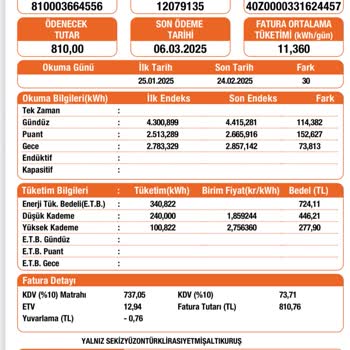 Fatura Şoku: Aylık Tutar 14 Bin TL!