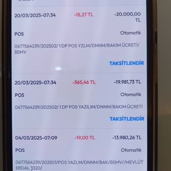 İş Bankası'nda Tekrarlayan Pos Ücreti Sorunu