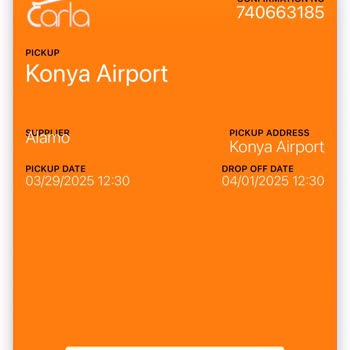 Alamo Araç Kiralama Rezervasyon İptali Mağduriyeti