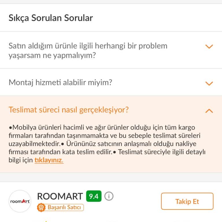 Trendyol Nakliye Sorunu: Ürün Kata Çıkmadı