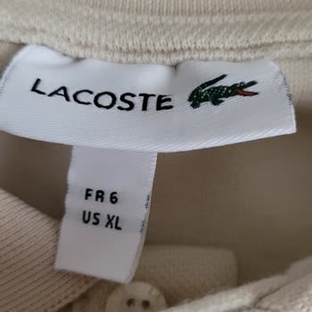 Lacoste Tişörtün Orijinalliği Hakkında Şüpheler