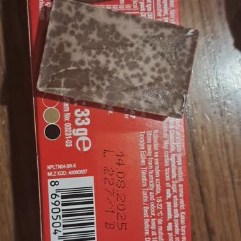 Ülker Sütlü Çikolata Üzerindeki Beyaz Noktalar Ve Bozuk Tat