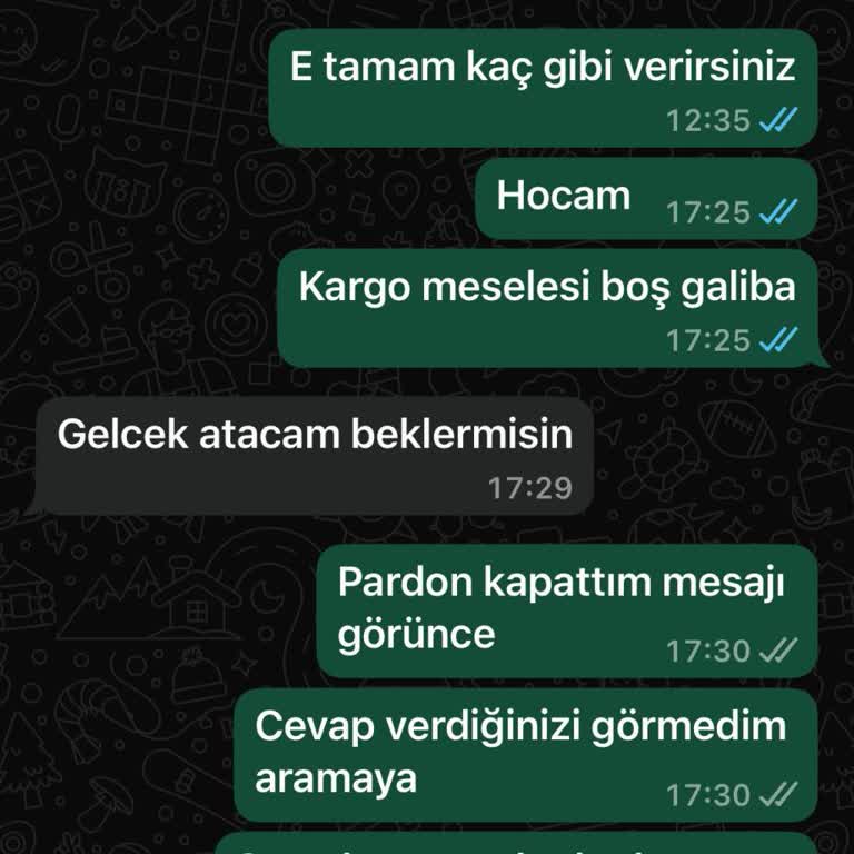 WhatsApp Sipariş Hattında Yaşanan Sorunlar