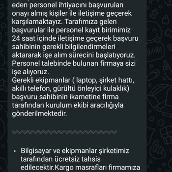 Yanıltıcı İş İlanı Ve Kişisel Bilgilerin Güvenliği