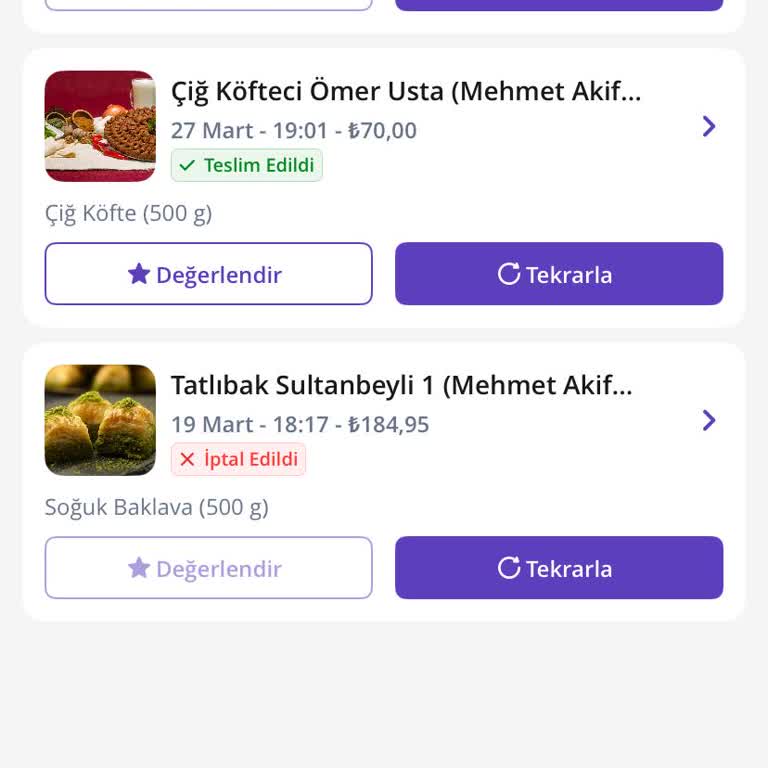 Getir Uygulamasında Sipariş Teslim Sorunu