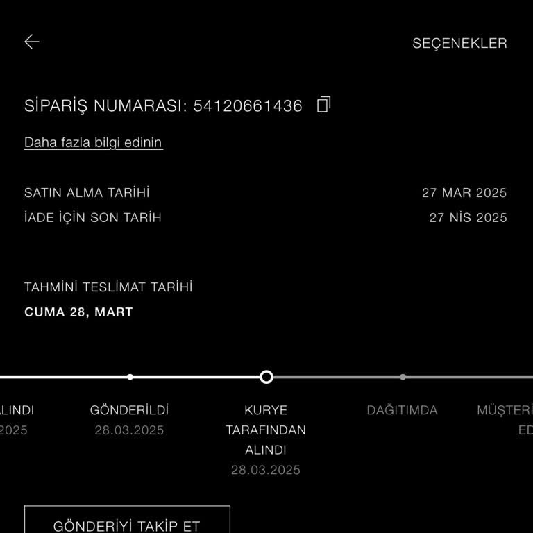 Zara'dan Geç Teslimat Şoku