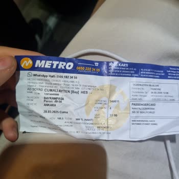 Metro Turizm Servisinde Zaman Kaybı Ve Koltuk Karışıklığı