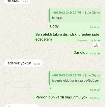 Yanıltıcı Ürün Ve İade Süreci Mağduriyeti