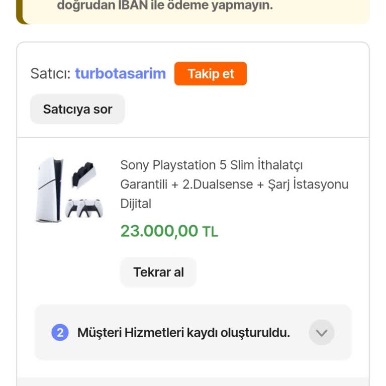 Stokta Yok Diye İptal Edilen Sipariş Mağduriyeti