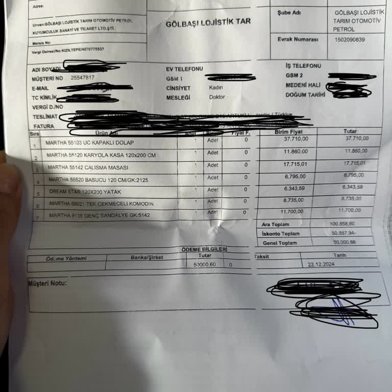 Kelebek Mobilya'dan Geç Teslimat Ve İletişim Sorunları