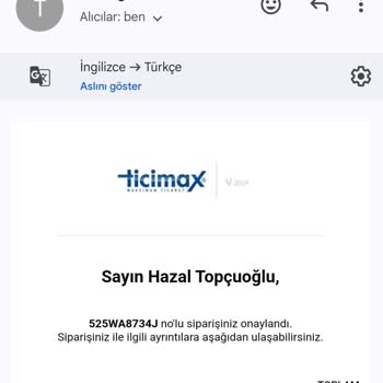 Kargoya Verilmeyen Sipariş Ve İade Talebi