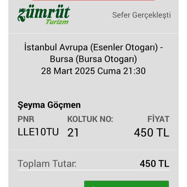 Bilet İptali Sonrası Mağduriyet Yaşıyorum