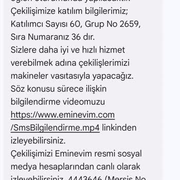 Eminevim Kura Sistemi Ve İletişim Sorunları