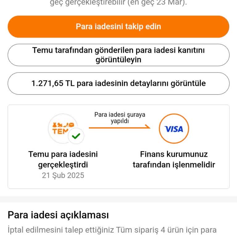 Para İadesi Kabusu: 32 Günlük Bekleyiş