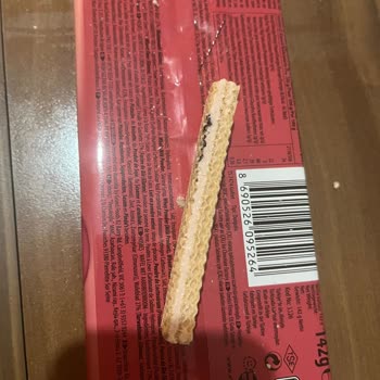 Hoşbeş Gofrette Siyah Yabancı Madde Şüphesi