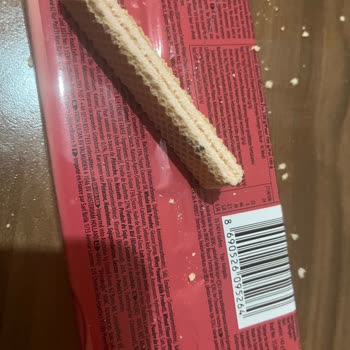 Hoşbeş Gofrette Siyah Yabancı Madde Şüphesi