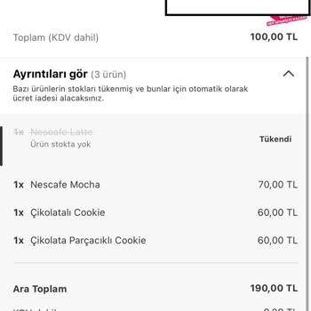 Eksik Sipariş Ve Zorunlu Bakiye İadesi Sorunu