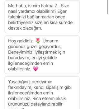 Eksik Sipariş Ve Zorunlu Bakiye İadesi Sorunu