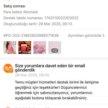 Temo'dan Alışveriş Yaptım, Ücret İadesi Hâlâ Yok!