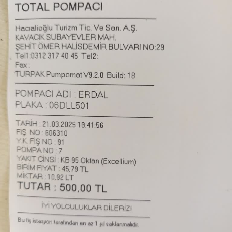 Yanlış Yakıt Dolumu Nedeniyle Mağduriyet